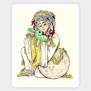 Chinese Moon Goddess Chang'e Sticker